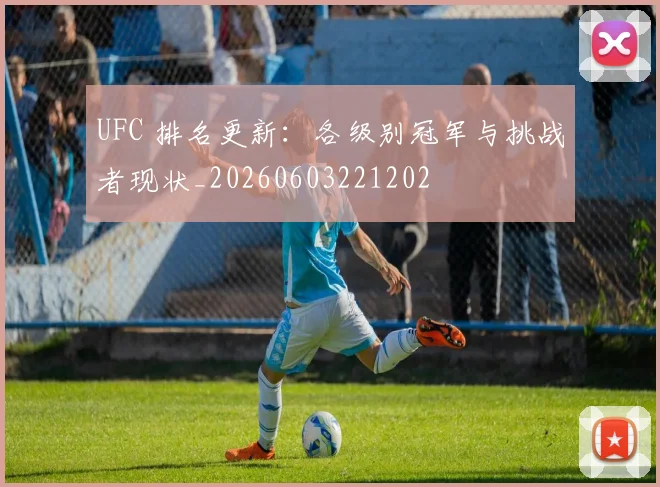 UFC 排名更新:各级别冠军与挑战者现状_20260603221202